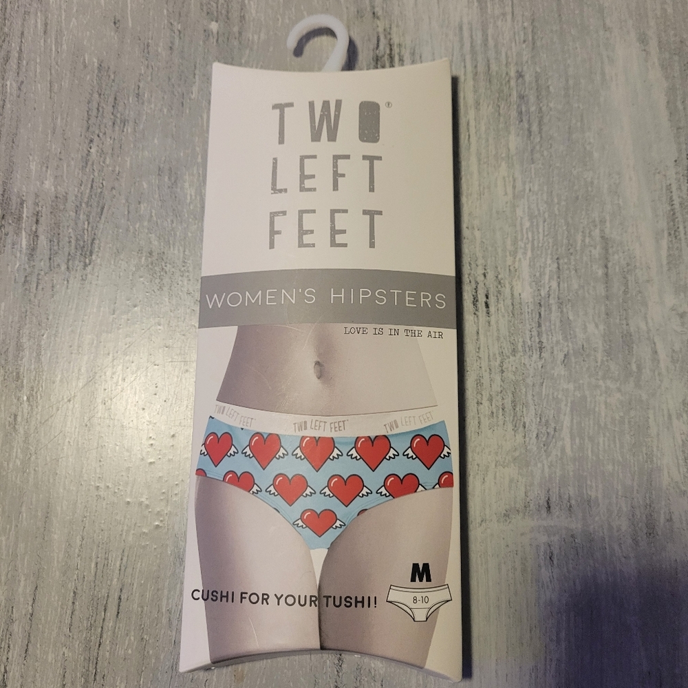 2/$10 Love Is In The Air Women's Hipsters Cotton Panties
